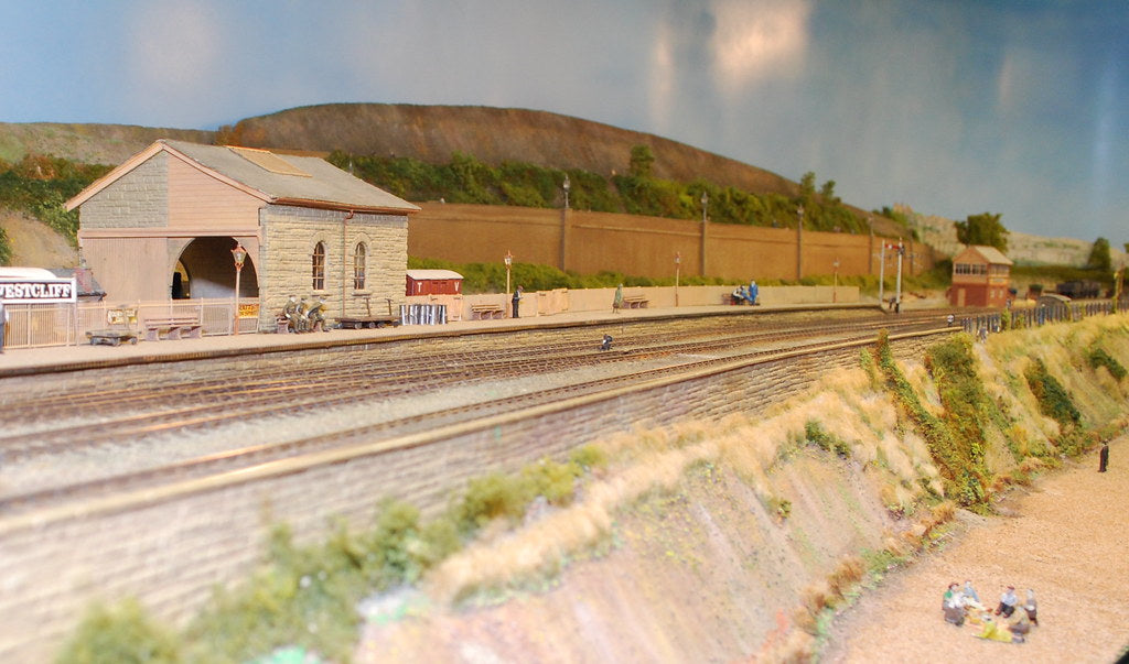 Creating a Backdrop for your Model Railroad Layout