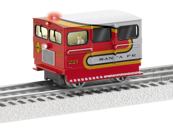 Lionel 2135030 TMCC Motorized Railroad Speeder Santa Fe