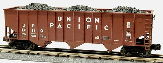 Lionel 6-17110 Union Pacific Three bay Hopper with Coal Load Standard 'O'