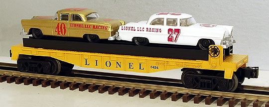 Lionel 6-19423 Lionel Racing Flatcar with Stock Cars