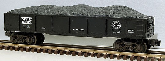 Lionel 6-6209 NYC Gondola with Coal Load
