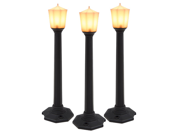 Lionel 37174 CLASSIC STREET LAMPS - BLACK - 3 PACK