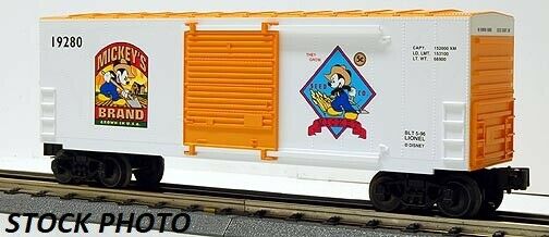 Lionel 6-19280 Disney Mickey's Brand Wheat Hi Cube Boxcar