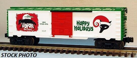 Lionel 6-26208 Vapor Records Happy Holidays Boxcar